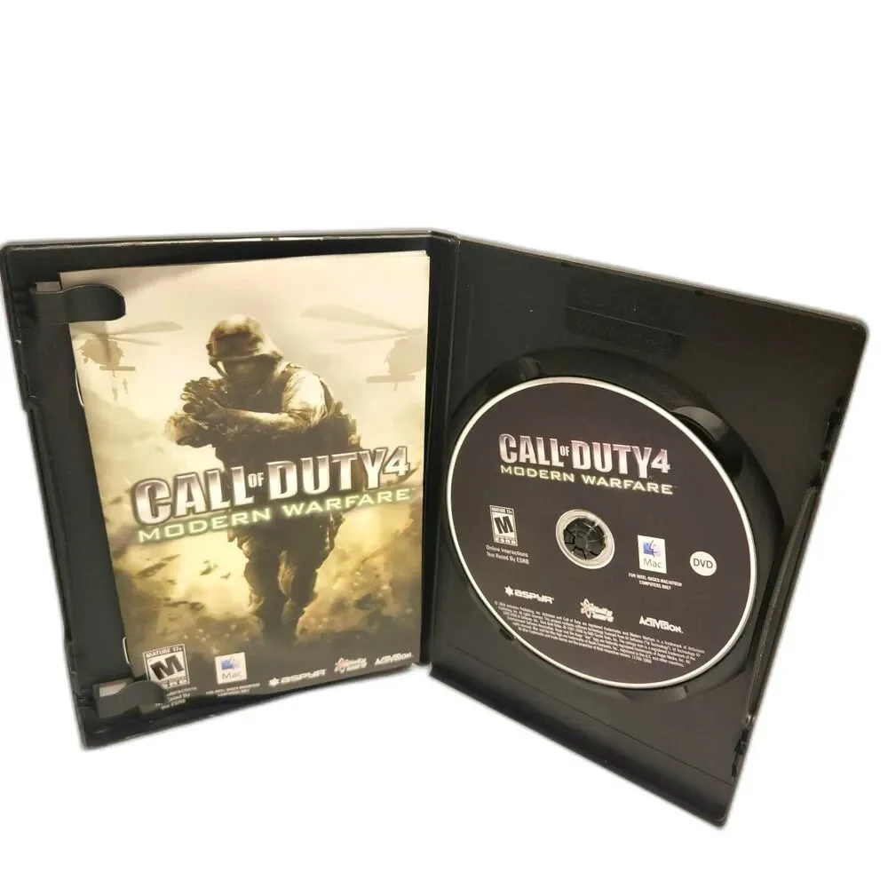 Call Of Duty 4 Modern Warfare Mac DVD